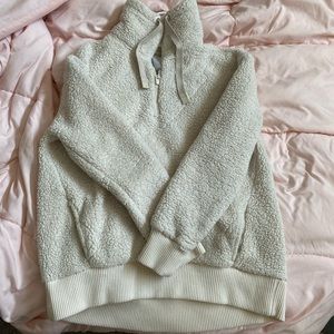 athleta sherpa pullover